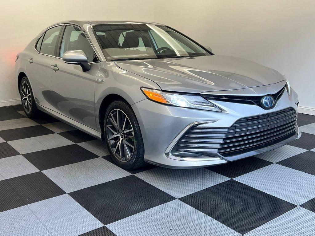 used 2021 Toyota Camry Hybrid car, priced at $23,900