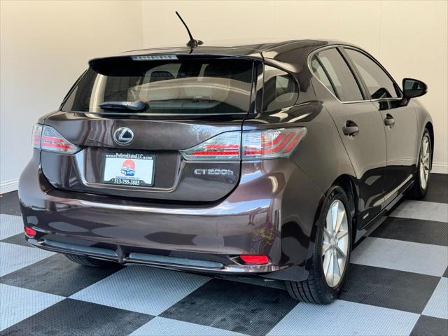 used 2012 Lexus CT 200h car, priced at $10,900