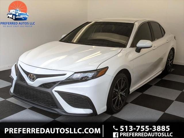 used 2021 Toyota Camry car, priced at $20,900