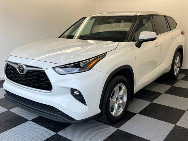 used 2021 Toyota Highlander car, priced at $23,900