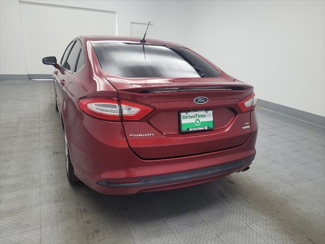 used 2016 Ford Fusion car, priced at $13,995