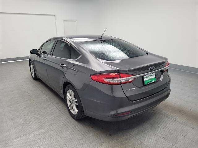 used 2018 Ford Fusion car, priced at $12,495