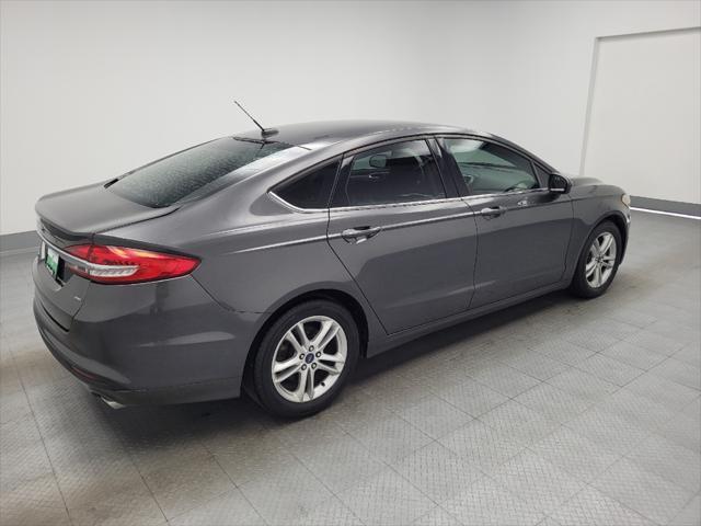 used 2018 Ford Fusion car, priced at $12,495