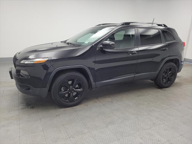 used 2017 Jeep Cherokee car, priced at $19,095