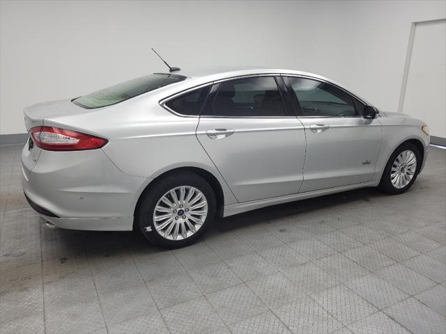 used 2013 Ford Fusion Energi car, priced at $12,595