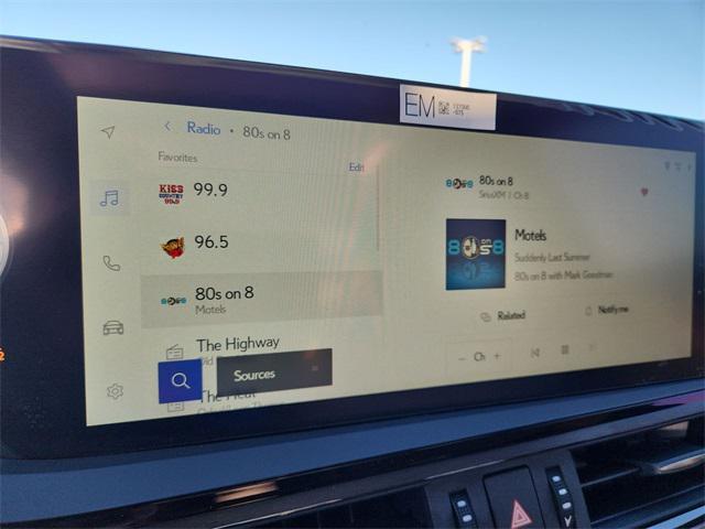 new 2025 Lexus ES 350 car, priced at $49,675
