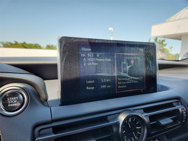 new 2025 Lexus IS 350 car, priced at $46,584
