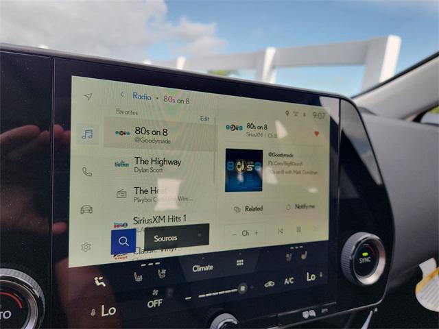 new 2025 Lexus NX 250 car, priced at $46,104