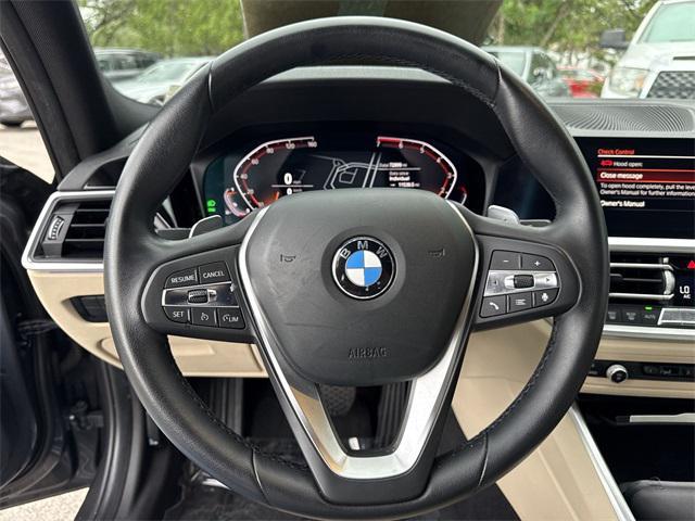 used 2019 BMW 330 car, priced at $20,498