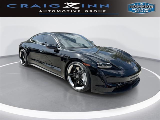 used 2021 Porsche Taycan car, priced at $54,998