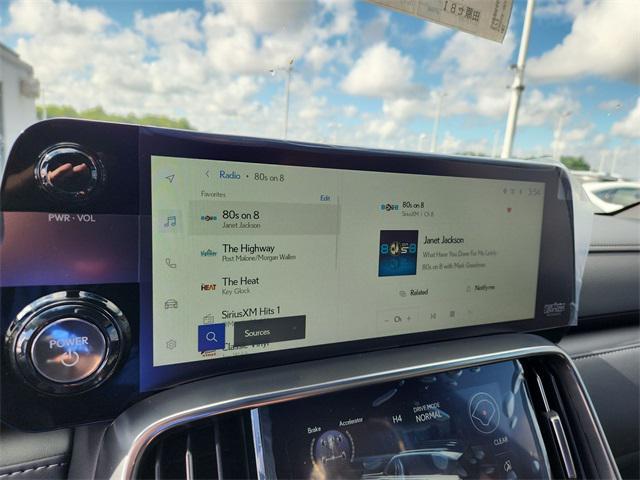 new 2025 Lexus LX 700h car, priced at $119,334