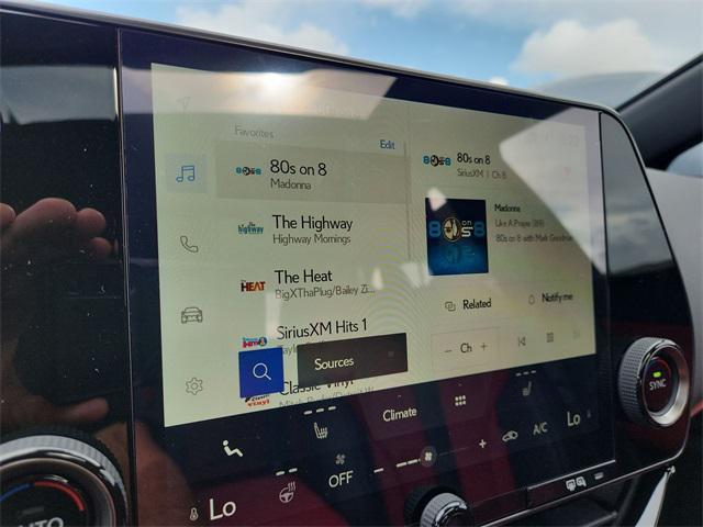 new 2025 Lexus NX 350 car, priced at $54,324
