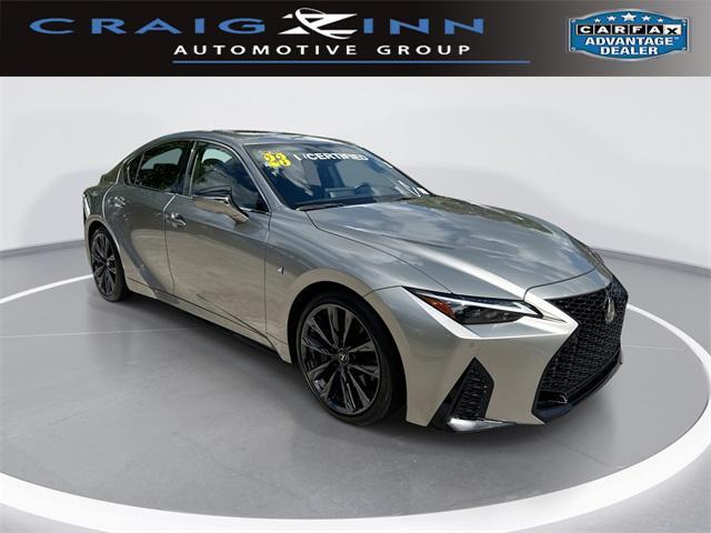 used 2023 Lexus IS 350 car, priced at $42,898