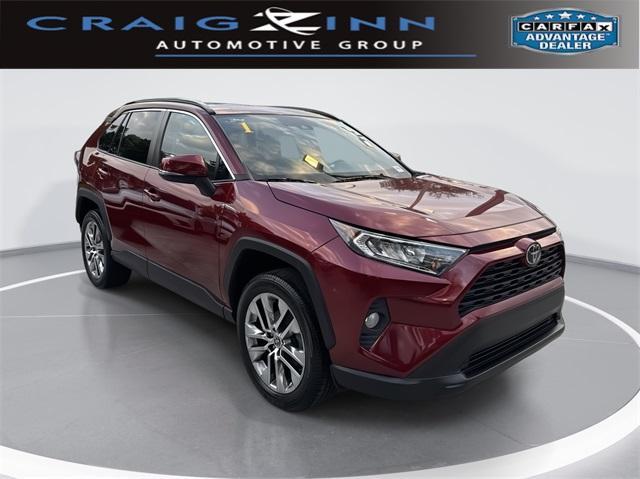 used 2021 Toyota RAV4 car, priced at $25,398