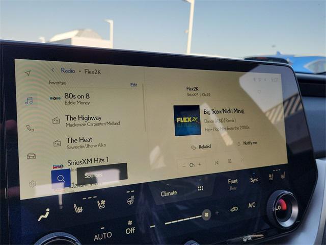 new 2025 Lexus TX 350 car, priced at $63,610