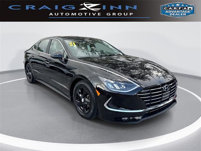 used 2021 Hyundai Sonata car, priced at $15,498