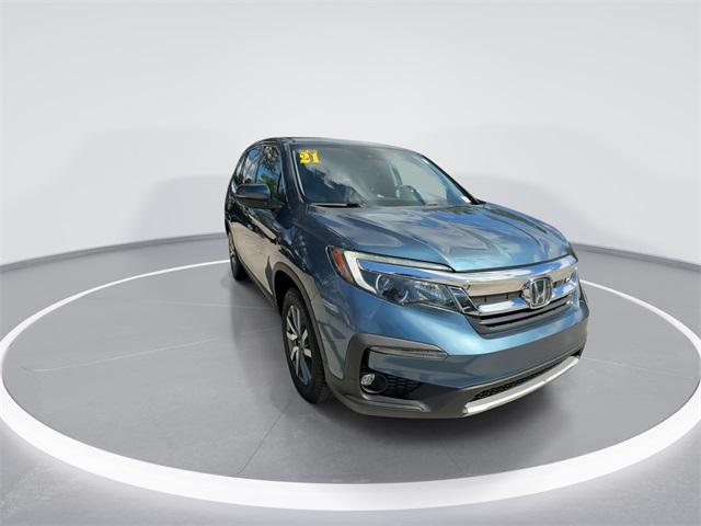 used 2021 Honda Pilot car, priced at $25,498