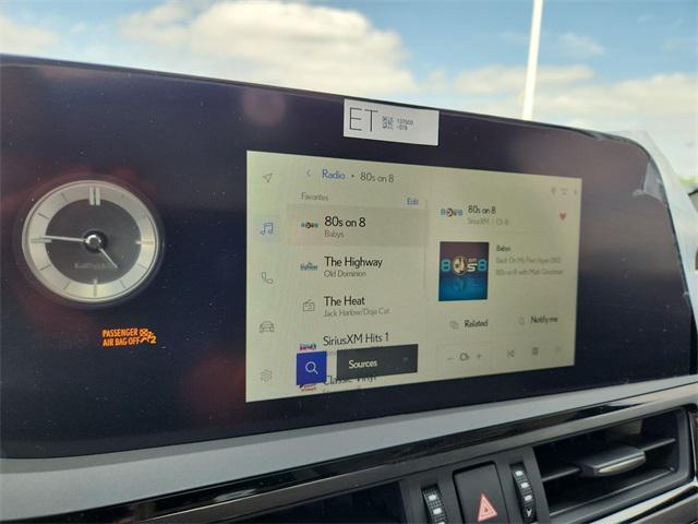 new 2025 Lexus ES 350 car, priced at $48,534