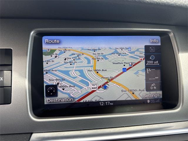 used 2015 Audi Q7 car, priced at $12,898