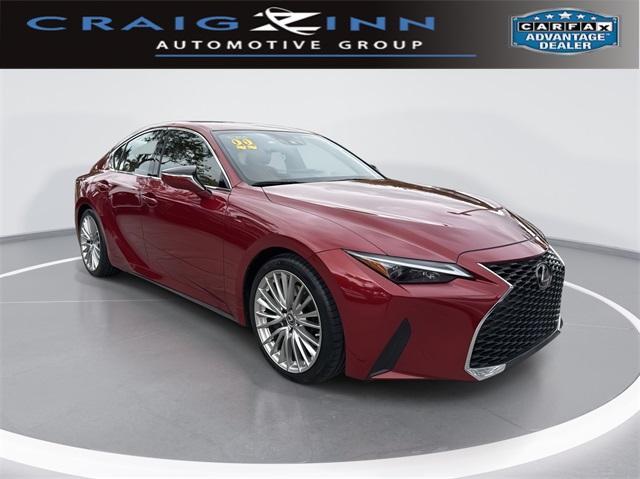 used 2022 Lexus IS 300 car, priced at $31,898