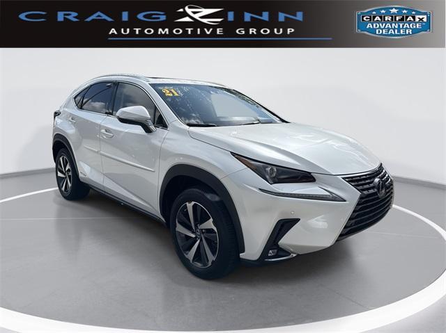 used 2021 Lexus NX 300h car, priced at $34,898