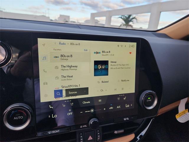 new 2026 Lexus NX 350 car, priced at $50,445