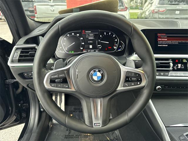 used 2021 BMW 330 car, priced at $18,898