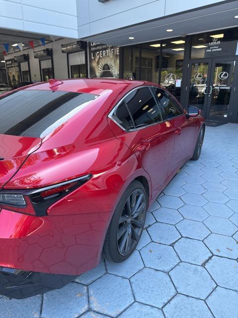 new 2024 Lexus IS 350 car, priced at $46,510