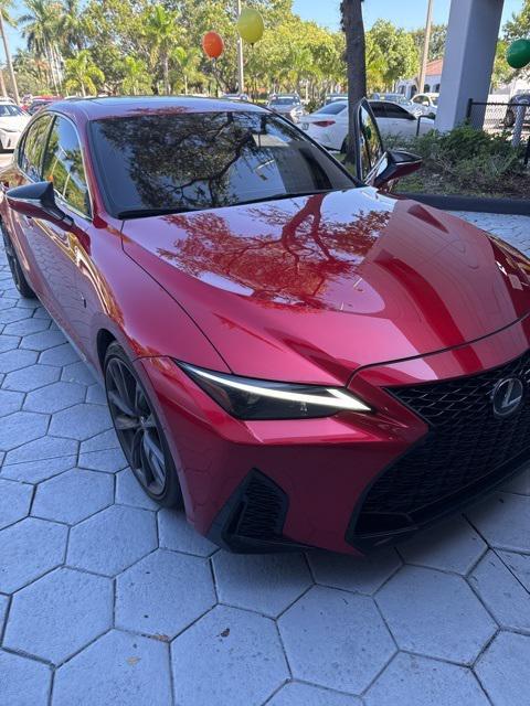 new 2024 Lexus IS 350 car, priced at $46,510