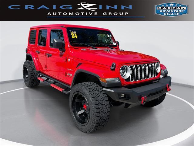 used 2024 Jeep Wrangler car, priced at $39,498