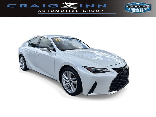 used 2022 Lexus IS 300 car, priced at $32,898