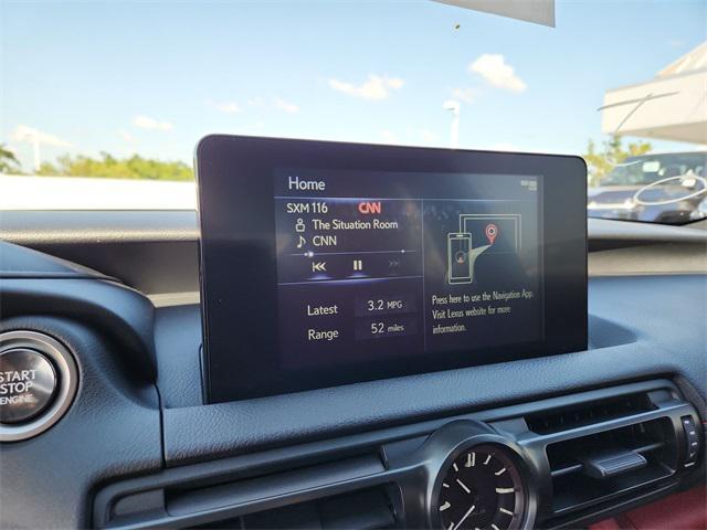 new 2025 Lexus IS 350 car, priced at $49,788