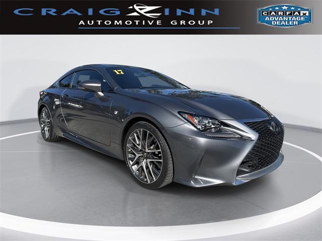 used 2017 Lexus RC 200t car, priced at $22,998