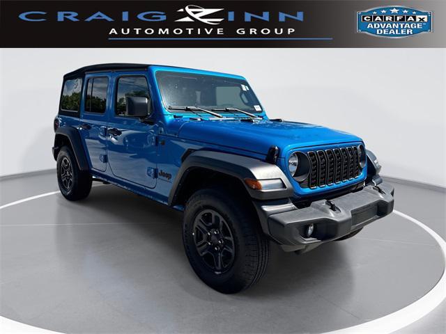 used 2024 Jeep Wrangler car, priced at $30,998