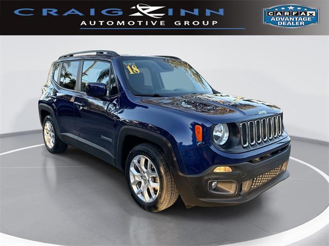 used 2018 Jeep Renegade car, priced at $12,498