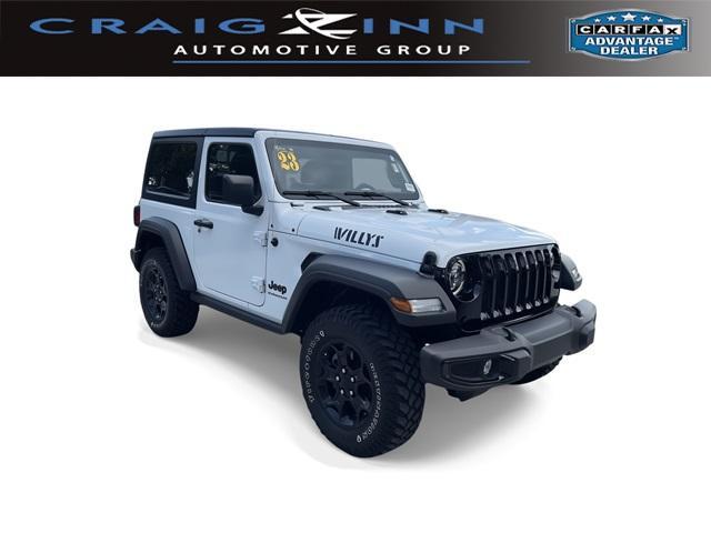 used 2023 Jeep Wrangler car, priced at $36,498