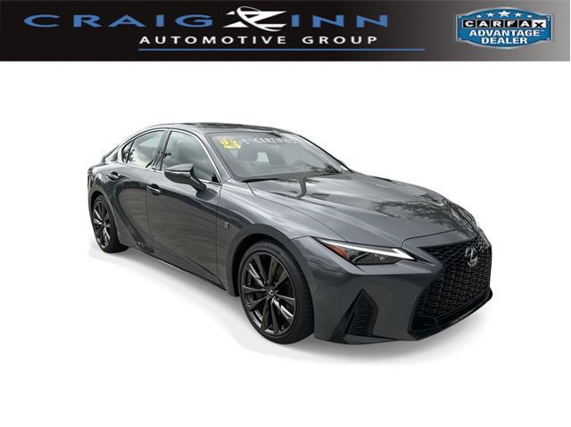 used 2024 Lexus IS 350 car, priced at $46,498