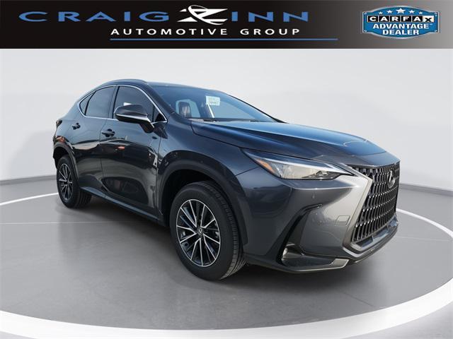 new 2025 Lexus NX 350h car, priced at $53,419