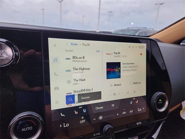 new 2025 Lexus NX 250 car, priced at $46,175