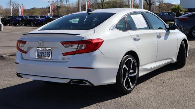 used 2021 Honda Accord car, priced at $28,075