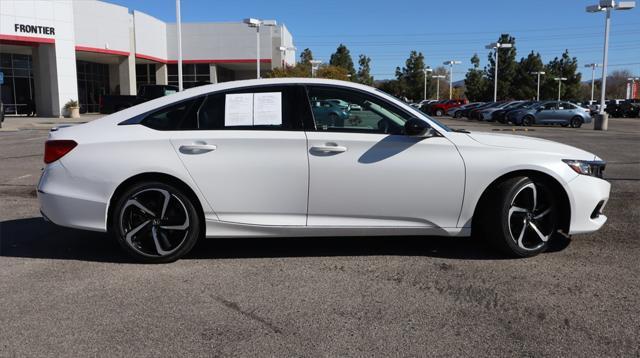 used 2021 Honda Accord car, priced at $28,075