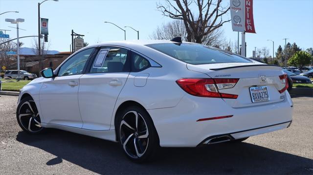 used 2021 Honda Accord car, priced at $28,075