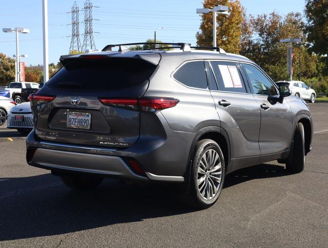 used 2022 Toyota Highlander car, priced at $40,575