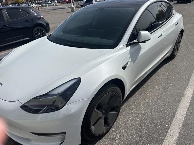 used 2023 Tesla Model 3 car, priced at $25,890