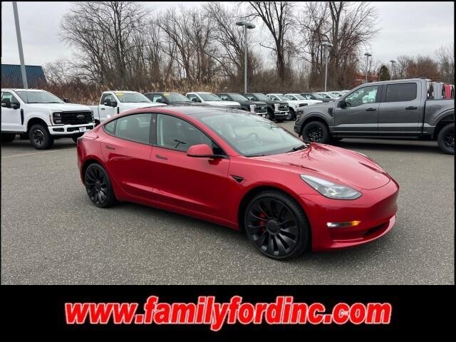 used 2023 Tesla Model 3 car, priced at $32,995