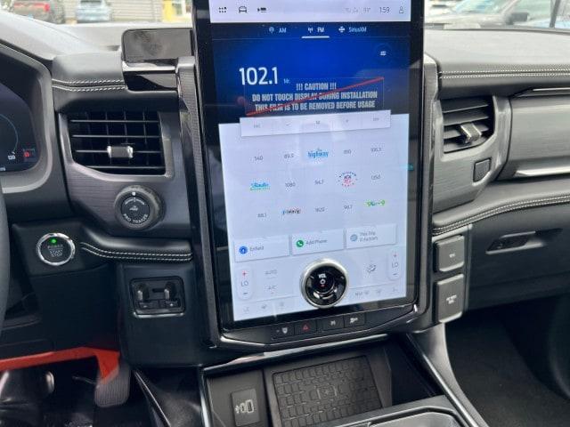 new 2025 Ford F-150 Lightning car, priced at $87,470