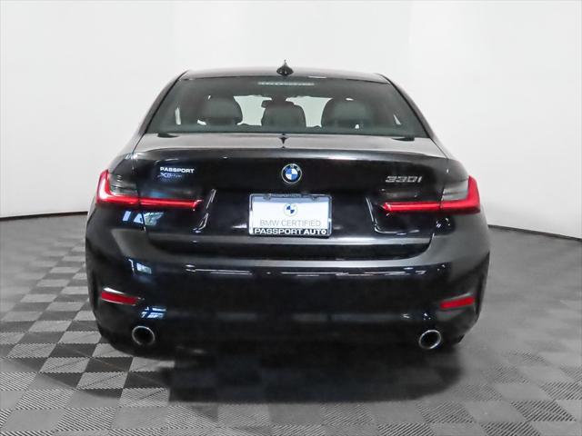 used 2021 BMW 330 car, priced at $28,495