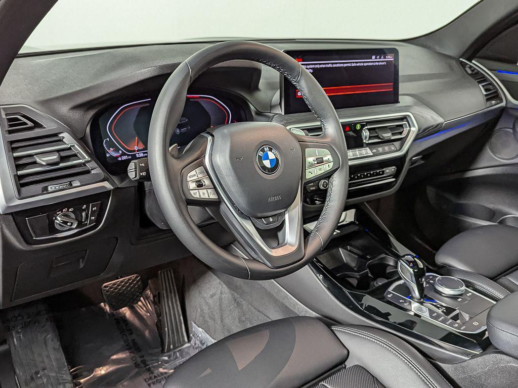 used 2022 BMW X3 car, priced at $33,695
