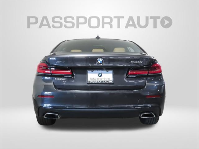 used 2023 BMW 530 car, priced at $34,495