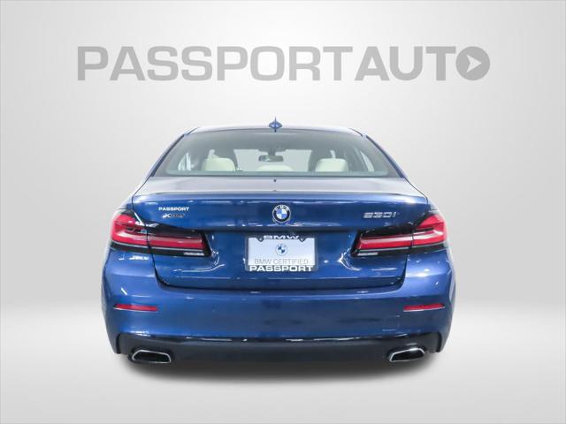 used 2022 BMW 530 car, priced at $36,495